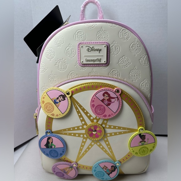 disney girl backpack mini Loungefly Princess Collage Triple Pocket : Clothing, Shoes & Jewelry Let her carry a world of wonder with this enchanting Disney Princess Allover Printed PU Mini Backpack Disney Princess Silhouette Mini Backpack